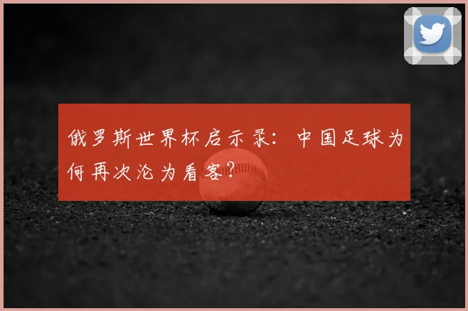 俄罗斯世界杯启示录：中国足球为何再次沦为看客？